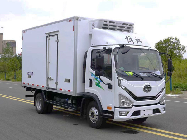 4.2米解放虎6G插电式混动冷藏车
